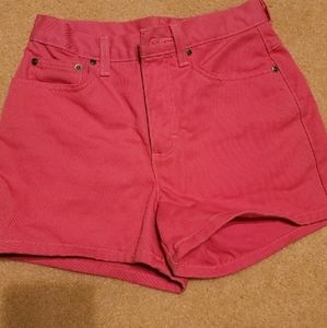 Newport News Jeanology Pink shorts